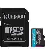 Tarjeta de Memoria Kingston CANVAS Go! Plus 128GB microSD