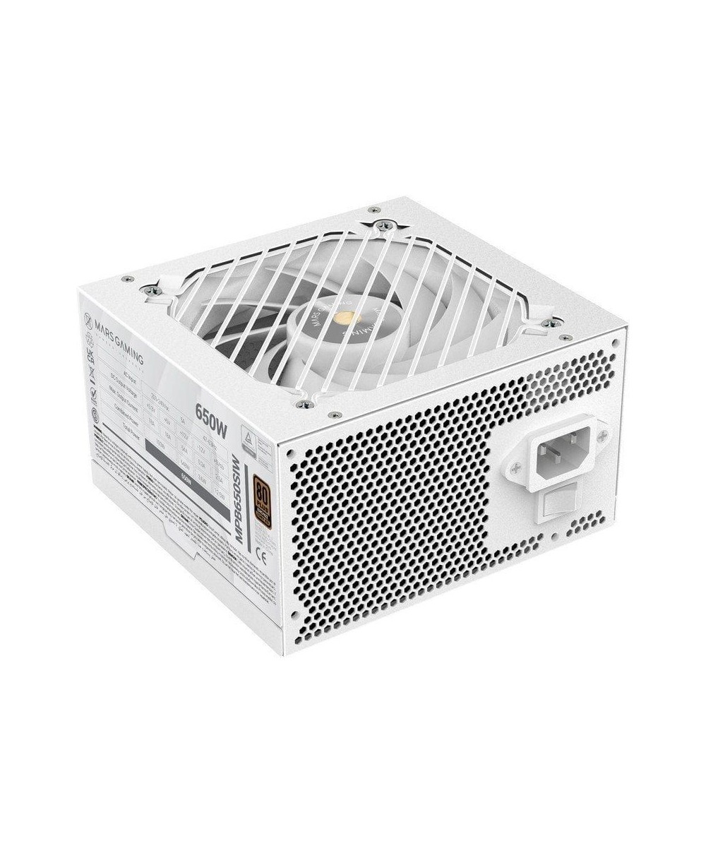 Fuente de Alimentación Mars Gaming MPB650SI/ 650W/ Ventilador 12cm/ 80 Plus Bronze