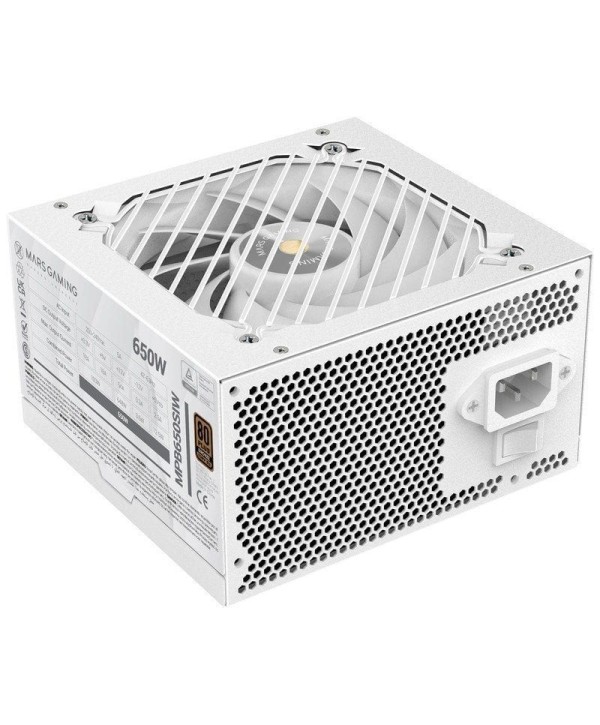 Fuente de Alimentación Mars Gaming MPB650SI/ 650W/ Ventilador 12cm/ 80 Plus Bronze