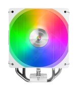 Ventilador con Disipador Mars Gaming MCPU-X4ARGB/ 12cm Blanco