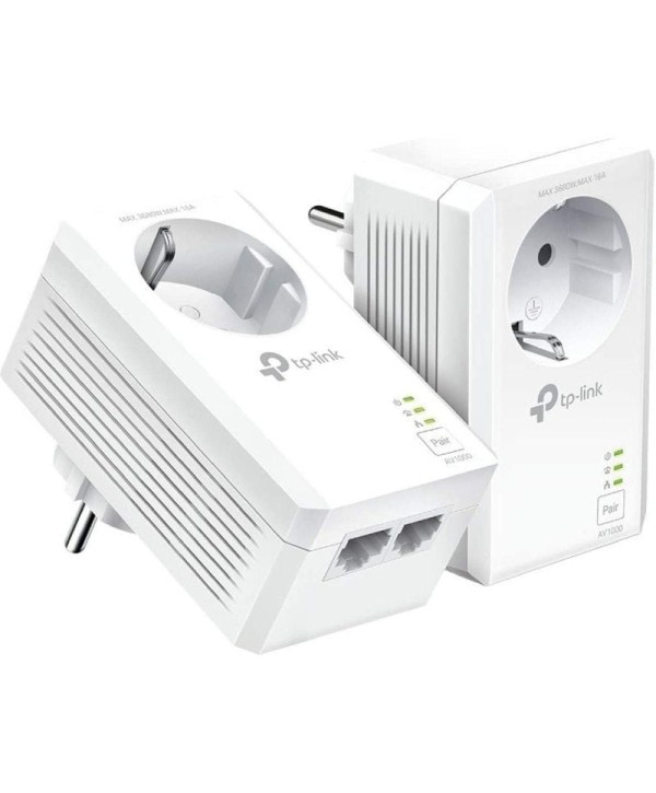 Adaptador Powerline TP-Link TL-PA7027P KIT 1000Mbps/ Alcance 300m/ Pack de 2