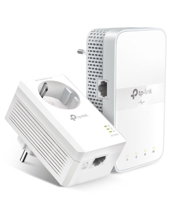 Adaptador Powerline TP-Link TL-WPA7617 KIT 1000Mbps/ Alcance 300m/ Pack de 2