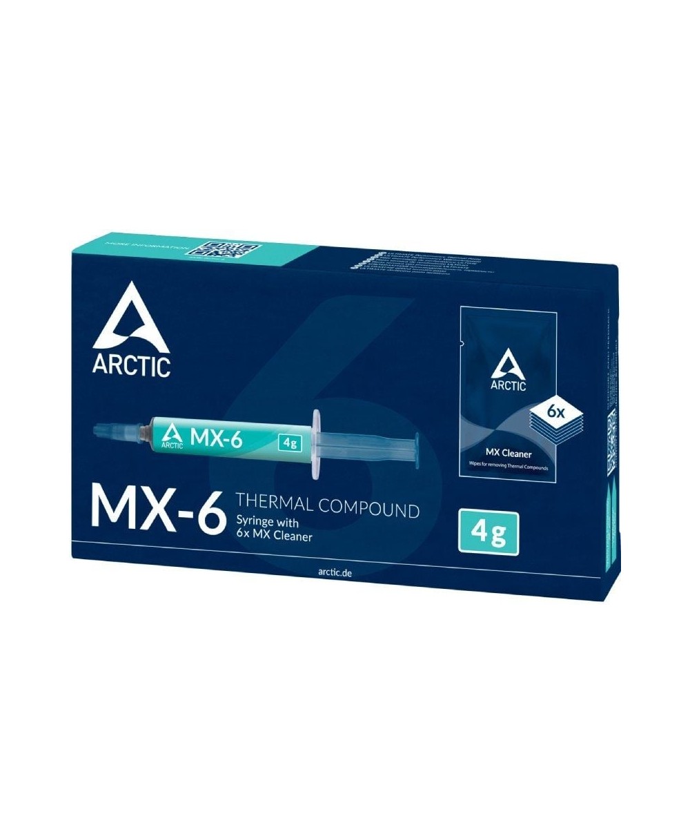 Pasta Térmica Arctic MX-6/ 4g/ Incluye 6 Toallitas