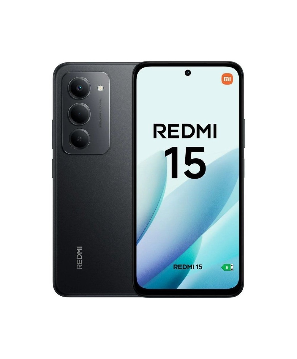 Smartphone Xiaomi Redmi 15 8GB/ 256GB/ 6.9"/ Negro