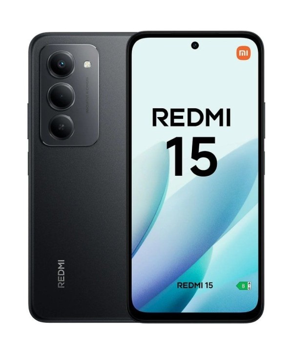 Smartphone Xiaomi Redmi 15 8GB/ 256GB/ 6.9"/ Negro