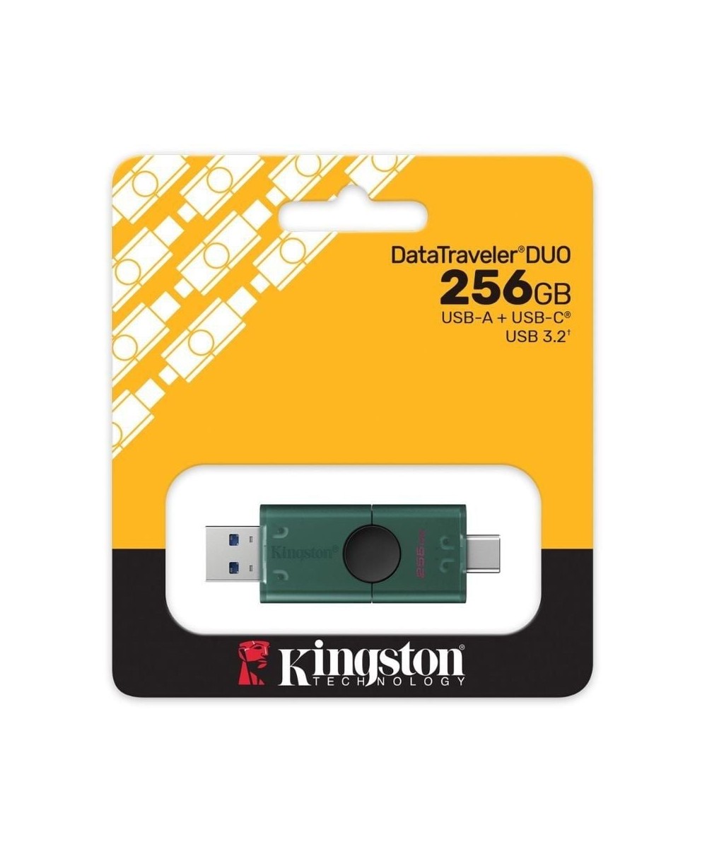 Pendrive 256GB Kingston DataTraveler Duo USB Tipo-C y USB 3.2