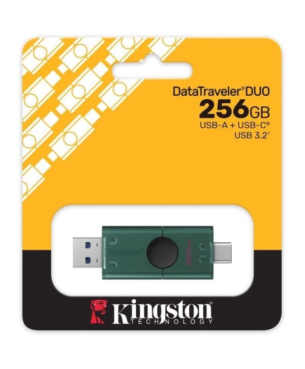 Pendrive 256GB Kingston DataTraveler Duo USB Tipo-C y USB 3.2