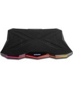 Soporte Refrigerante Nox Pro Stand para Portátiles hasta 17.3"/ Iluminación LED