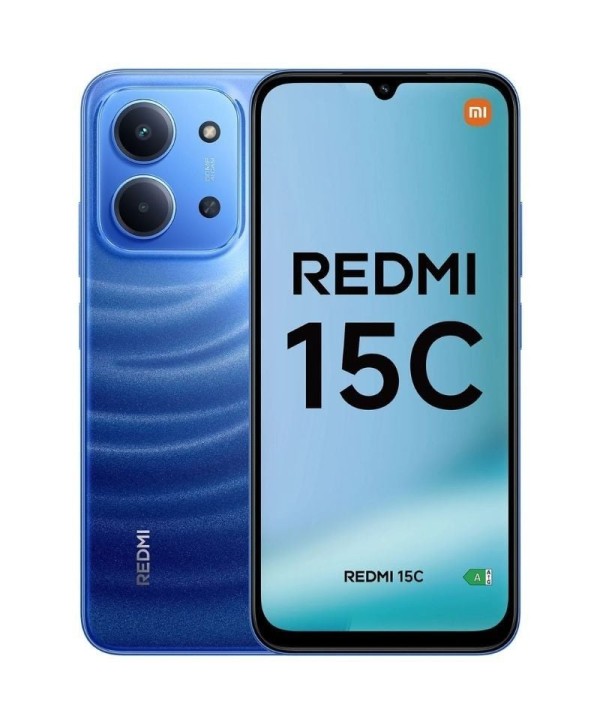 Smartphone Xiaomi Redmi 15C 4GB/ 256GB/ 6.9"/ Azul