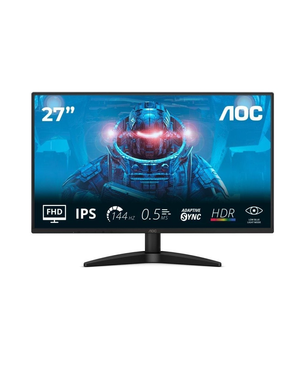 Monitor Gaming AOC 27B36X 27"/ Full HD/ 0.5ms/ 144Hz/ IPS/ Negro