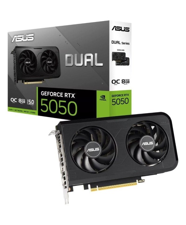 Tarjeta Gráfica Asus Dual GeForce RTX 5050 OC/ 8GB GDDR6