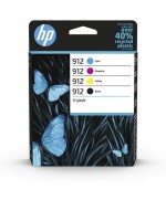 Cartucho de Tinta Original HP nº912 Multipack/ Negro/ Magenta/ Cian/ Amarillo