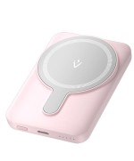 Powerbank 5000mAh Vention FHSP0/ 20W/ Wireless/ Rosa
