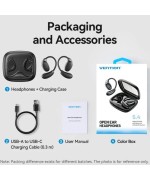 Auriculares Deportivos Bluetooth Vention Open Ear OpenBeat O15 NBTB0