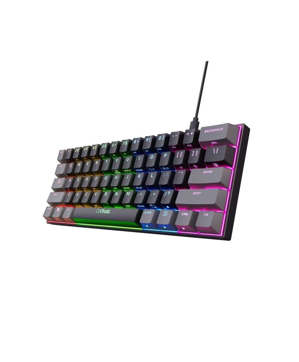 Teclado Gaming Mecánico Trust Gaming GXT 867 Acira