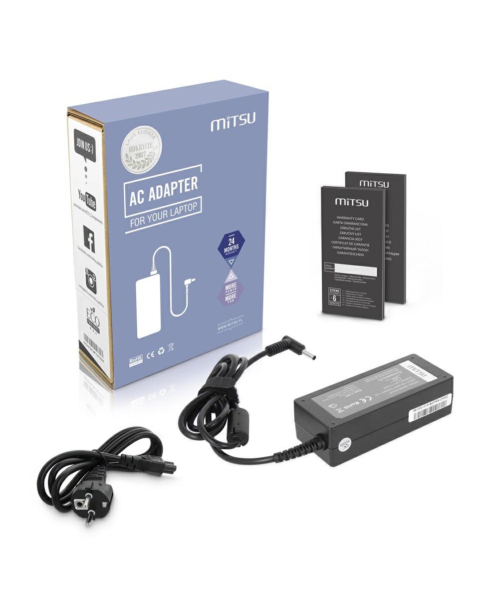 Cargador compatible para portátil ASUS 65W 19V 3.42A 4.5x3.0