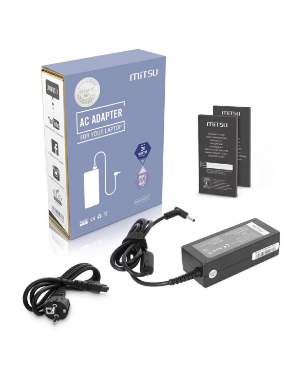 Cargador compatible para portátil ASUS 65W 19V 3.42A 4.5x3.0