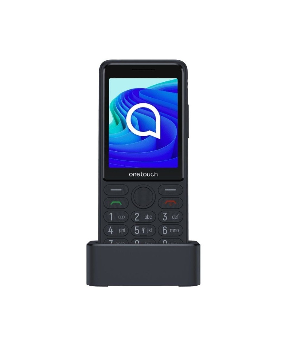 Teléfono Móvil TCL One Touch 4042S para Personas Mayores/ 4G/ Gris Oscuro