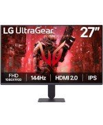 Monitor Gaming LG UltraGear G4 27G411A-B 27"/ Full HD/ 1ms/ 144Hz/ IPS/ Negro