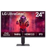 Monitor Gaming LG UltraGear 24G411A-B 23.7"/ Full HD/ 1ms/ 144Hz/ IPS/ Negro