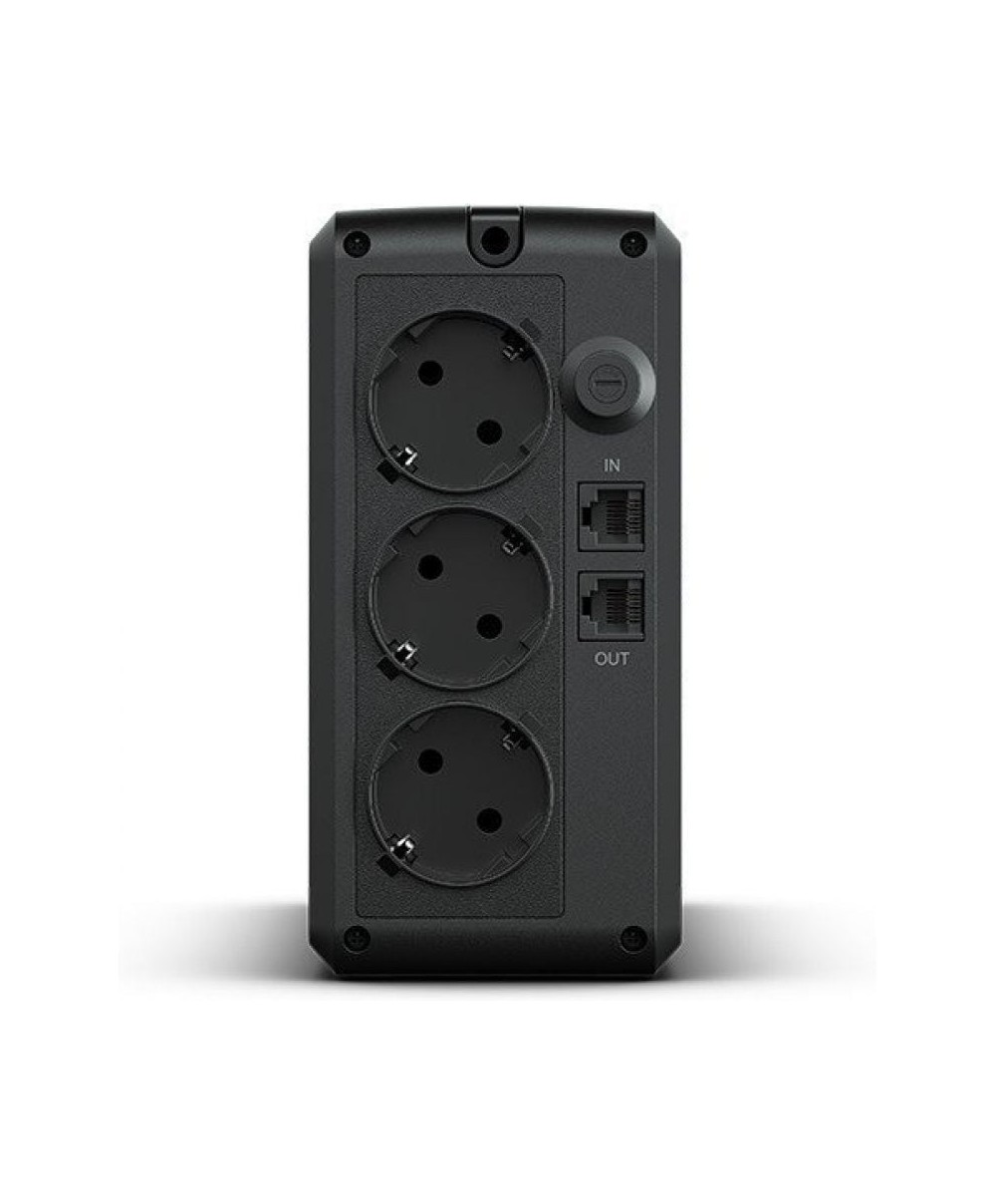 SAI Línea Interactiva Cyberpower UT 650EG/ 650VA-360W/ 3 Salidas/ Formato Torre