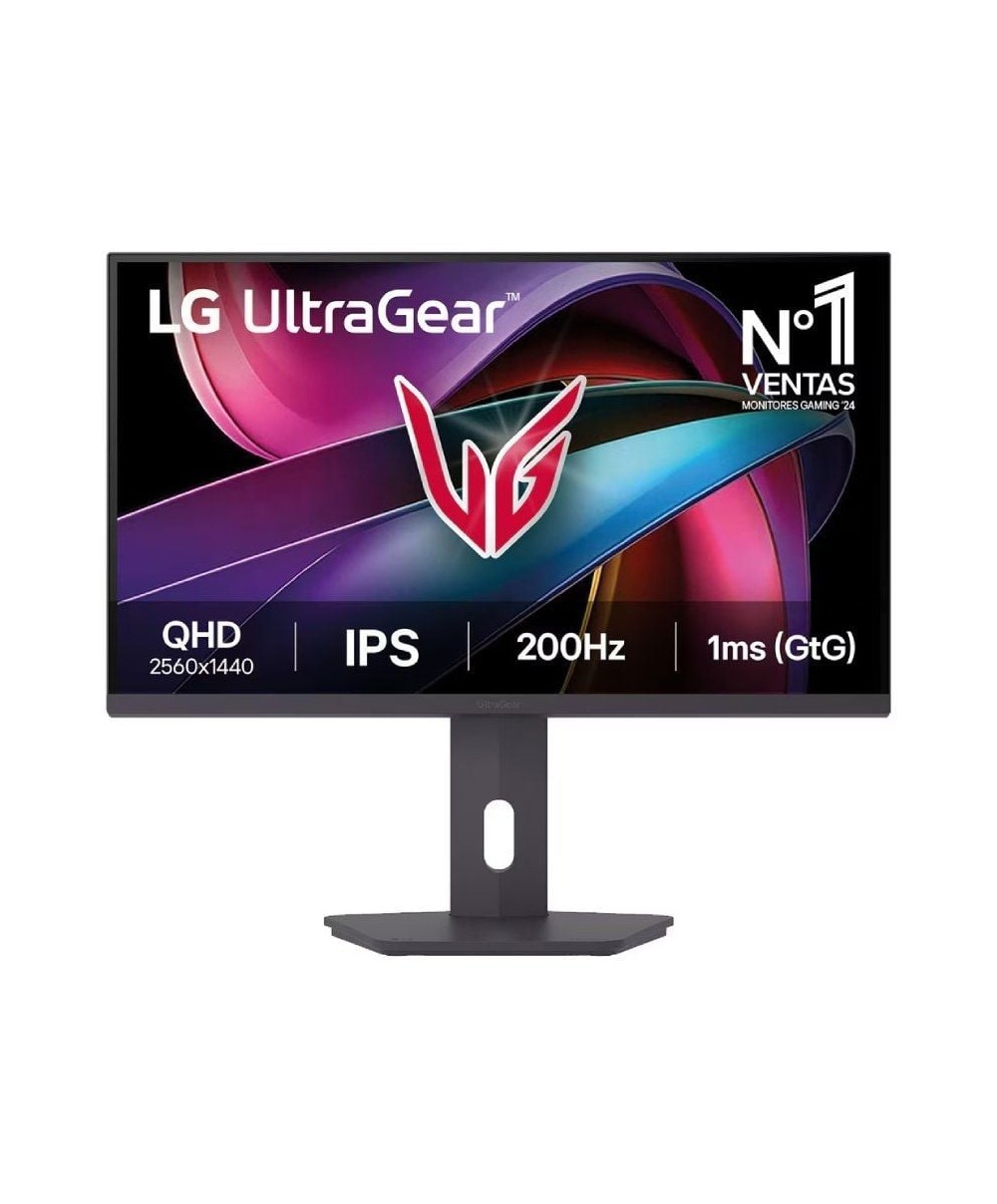 Monitor Gaming LG UltraGear 27G610A-B 27"/ QHD/ 1ms/ 200Hz/ IPS/ Regulable en altura/ Negro