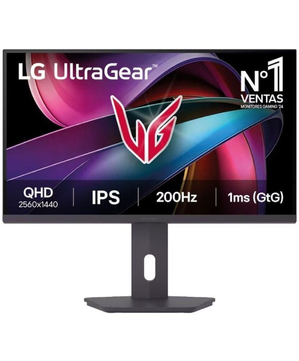 Monitor Gaming LG UltraGear 27G610A-B 27"/ QHD/ 1ms/ 200Hz/ IPS/ Regulable en altura/ Negro