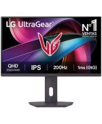 Monitor Gaming LG UltraGear 27G610A-B 27"/ QHD/ 1ms/ 200Hz/ IPS/ Regulable en altura/ Negro