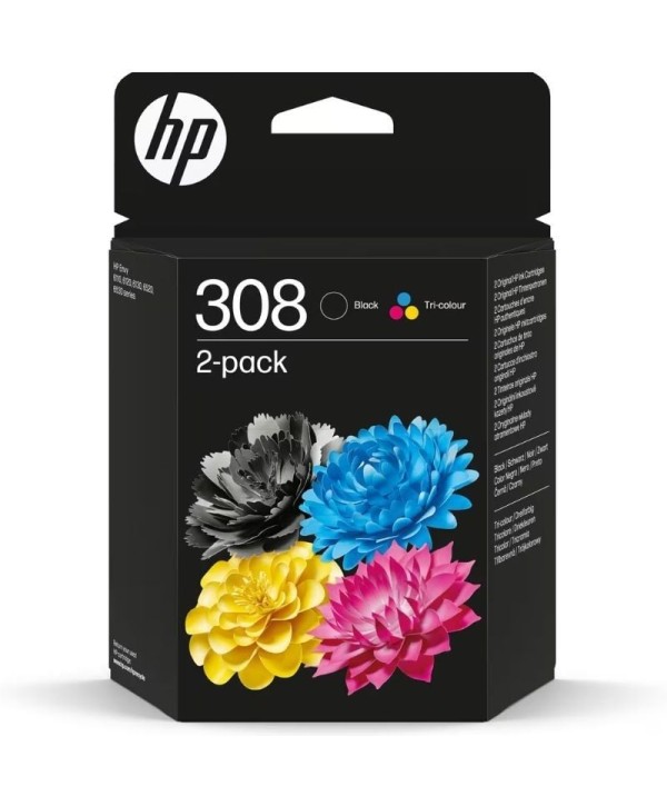 Cartucho de Tinta Original HP nº308 Tricolor
