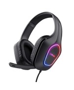 Auriculares Gaming con Micrófono Trust Gaming GXT 416 Zirox/ Jack 3.5/USB Negros