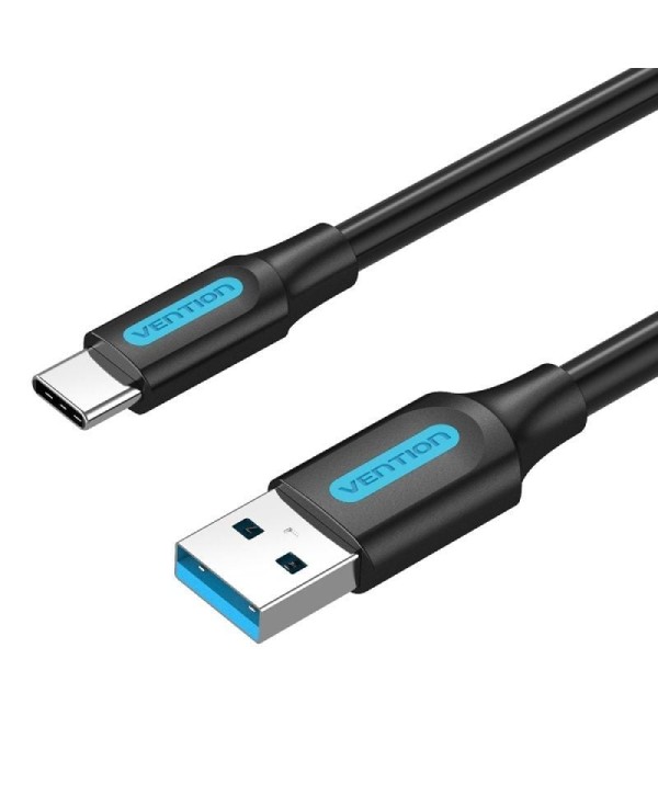 Cable USB 3.0 a Tipo-C Vention 5Gbps/ 2m/ Negro