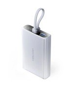 Powerbank 10000mAh Vention 22.5W/ Gris/ Incluye Cable USB Tipo-C y Lightning