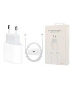 Cargador Usb-C Con Cable Type-C To Type-C Para Series Iphone 16 35W Blanco