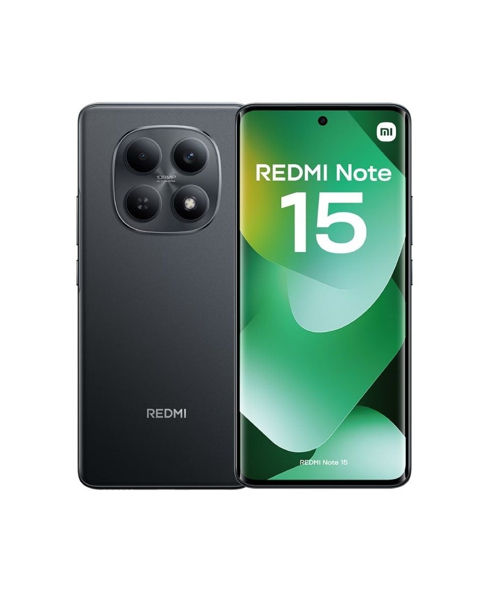 Smartphone Xiaomi Redmi Note 15 8GB/ 256GB/ 6.77"/ Negro