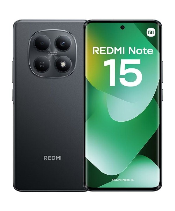 Smartphone Xiaomi Redmi Note 15 8GB/ 256GB/ 6.77"/ Negro
