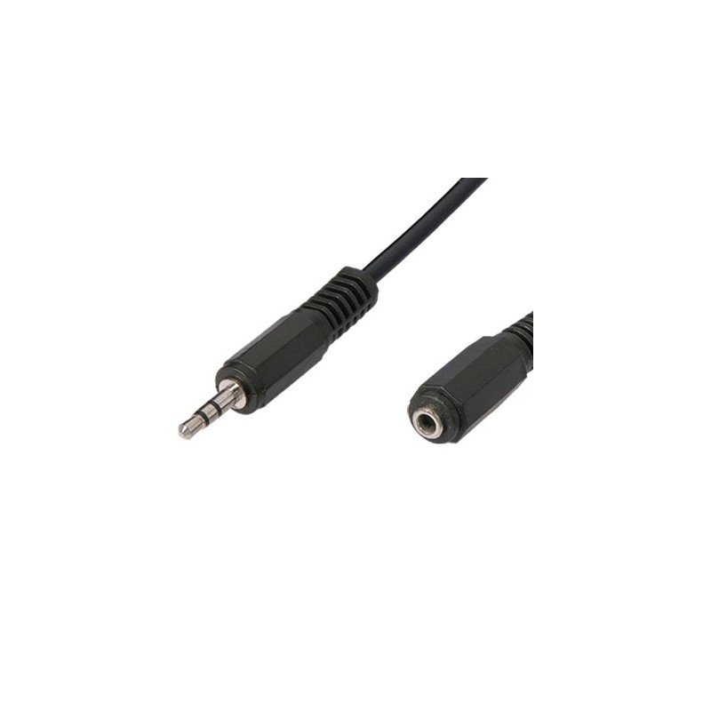 Cable Jack audio stereo m-h 1,5m