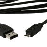 Cable USB a Micro USB USB 3m
