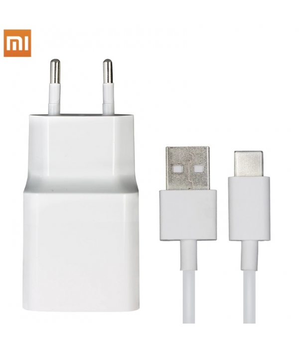 Xiaomi MDY-08-EI Cargador Original 5V/2.5A 9V/2A 12V/1.5A + Cable USB  Tipo-C 1m Blanco, PcComponent