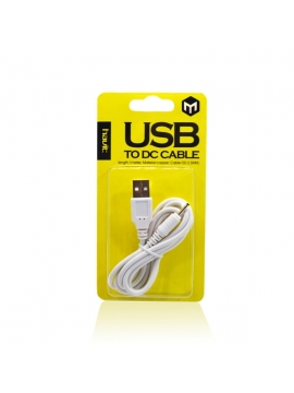 Cable Alimentacion USB Cargador Tablet 2,5mm (85Cm)