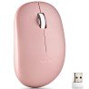Ratón Inalámbrico NGS Fog Pro/ Hasta 1000 DPI Rosa