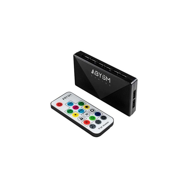 Ventilador 120X120 3KIT Abysm Arclight 12CM ARGB