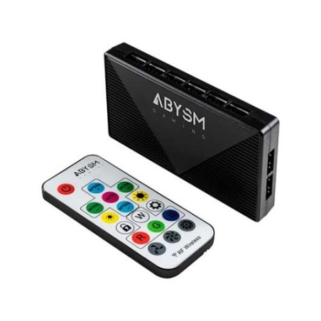 Ventilador 120X120 3KIT Abysm Arclight 12CM ARGB