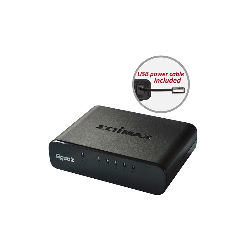 Switch 8-Port Edimax Gigabit ES-5800G V3