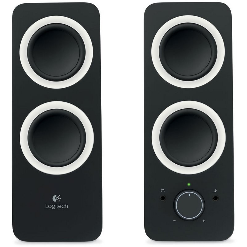 Altavoces  2.0 LOGITECH Z200 NEGRO