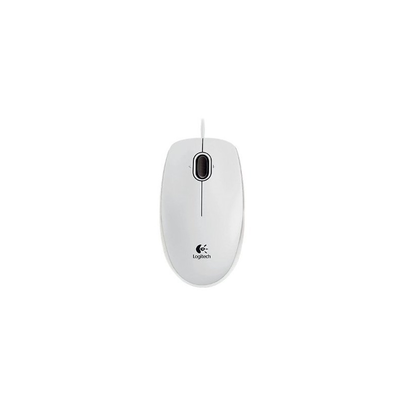 Raton Optico Logitech B100 Blanco