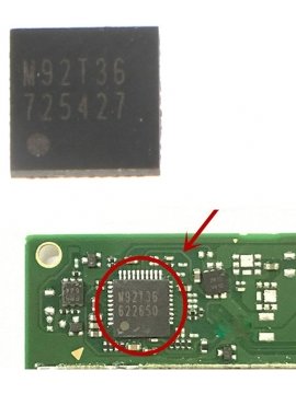 Repuesto Chip Ic M92T36 original Nintendo Switch