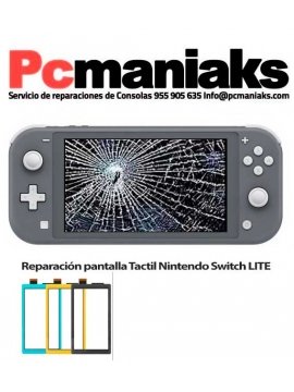 Reparacion Cambio de pantalla Tactil Nintendo Switch Lite