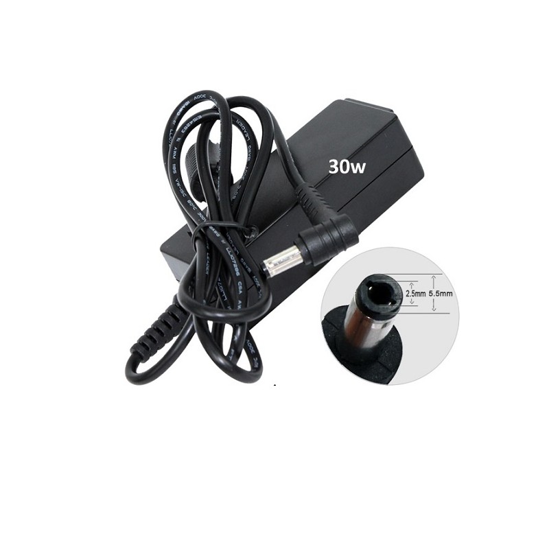 Cargador Portatil Compatible Toshiba 19V 1,58A 5,5x2,5mm