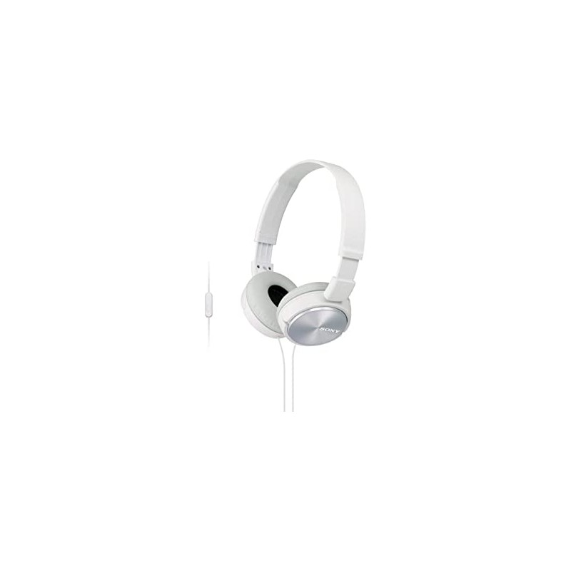 Auricular Sony MDR-ZX310AP Con Microfono Blanco