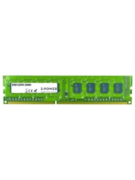 Memoria DDR3 8Gb 8GBMultiSpeed  1066/ 1333/ 1600MHz/ 1.35V - 1.5V/ CL7/9/11/ DIMM